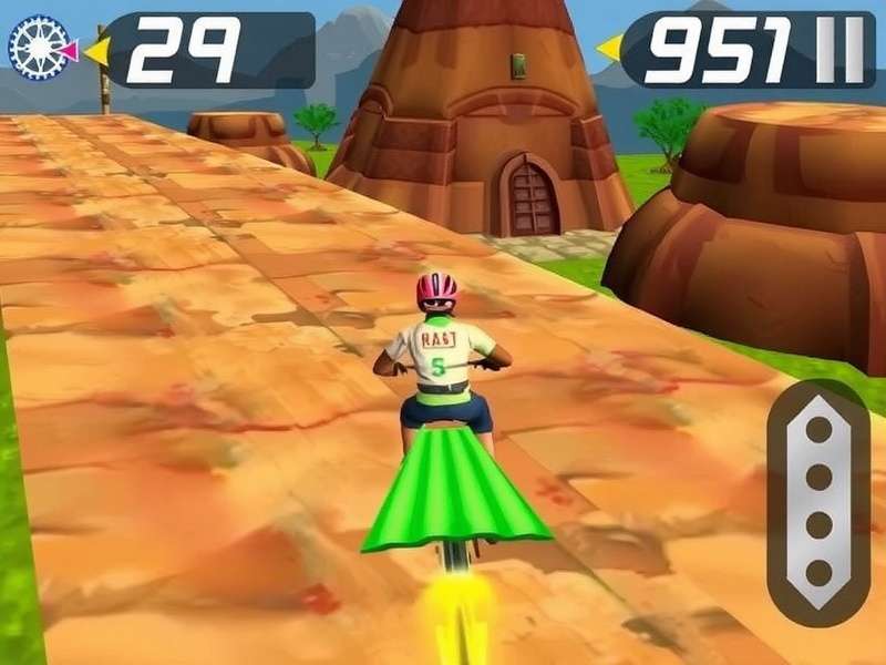 Jai Bharat Cycling Hero Gameplay Screenshot